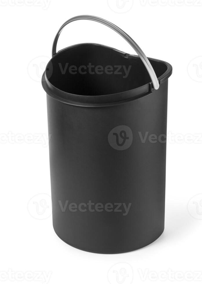 black plastic bin photo