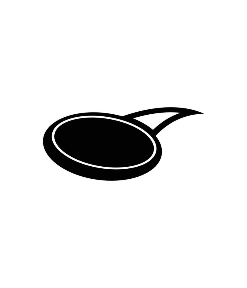 a black and white illustration of a frying pan vector