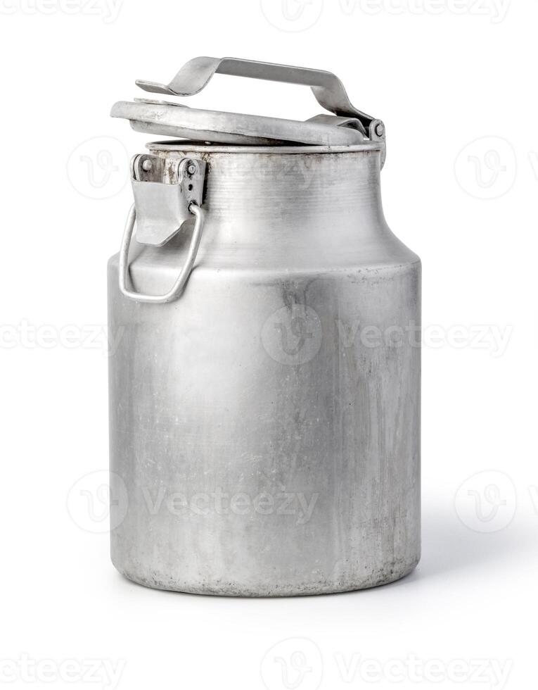 aluminium milk can photo