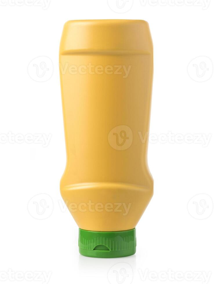 Yellow Plastic Mustard Bottle photo