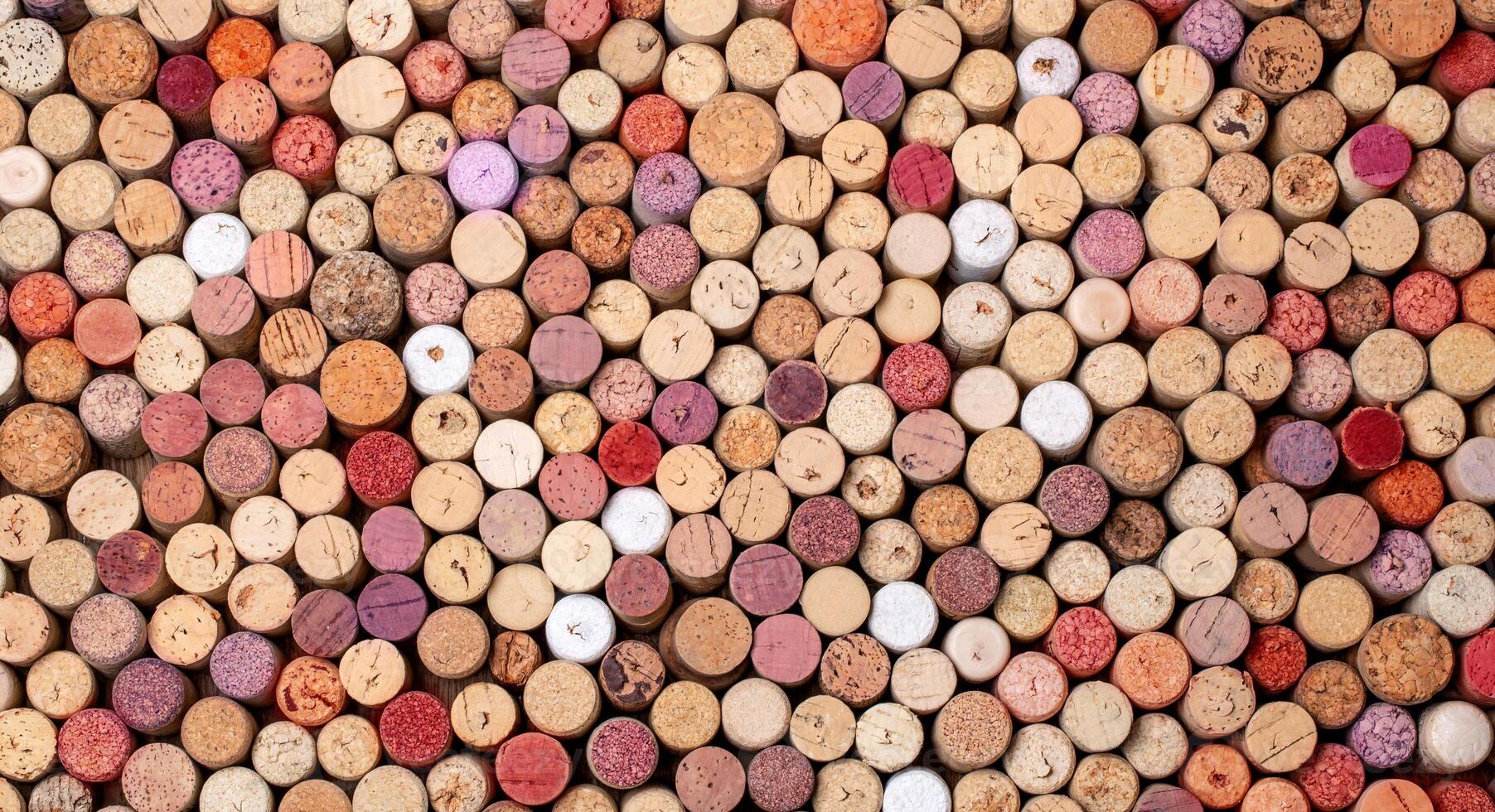 wine corks background photo