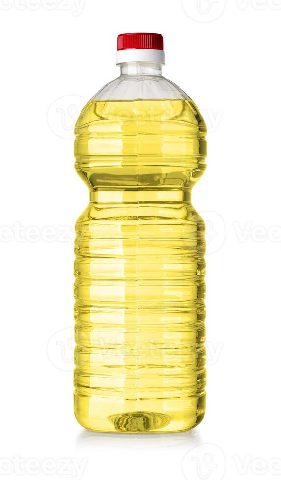 oil bottle isolated photo