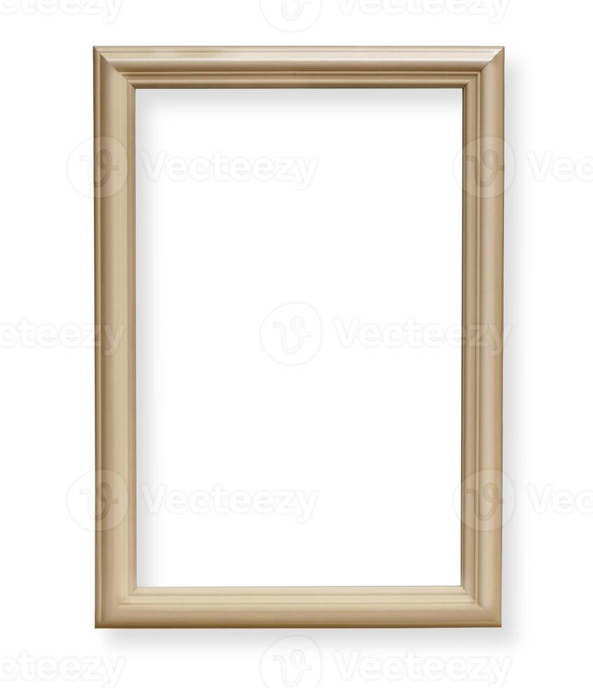 wooden frame isolated photo