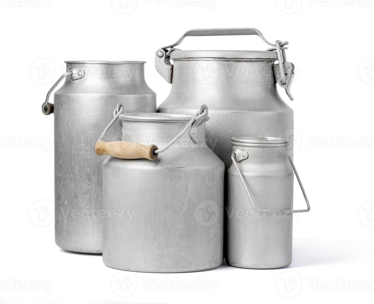 aluminium milk can photo