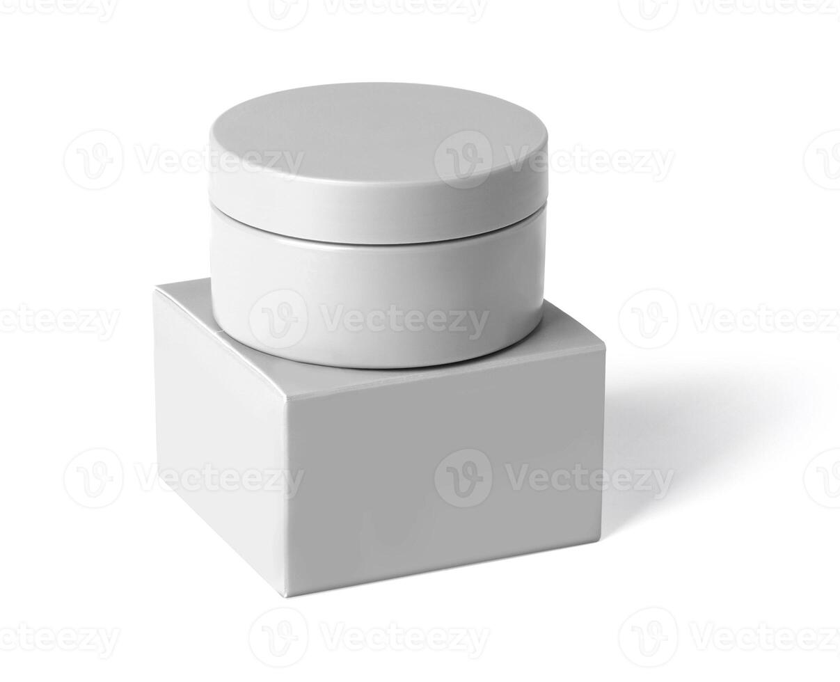 package  on a white background photo