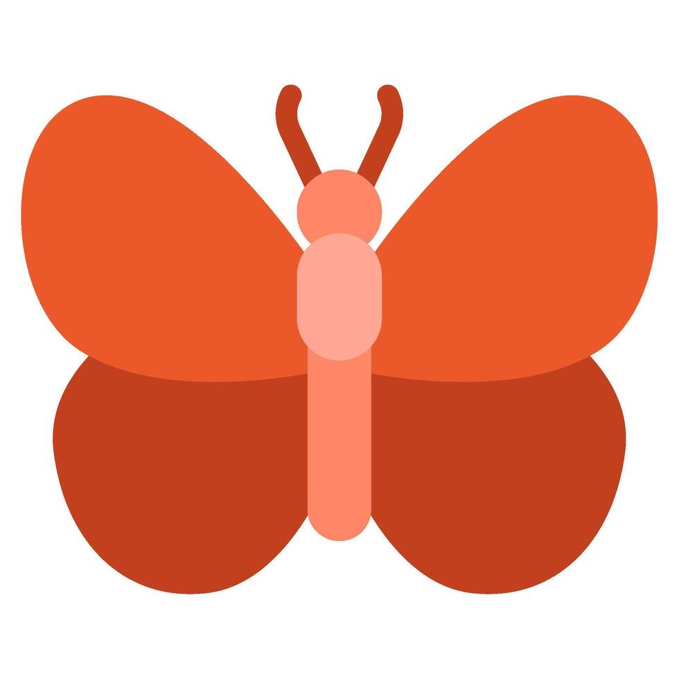 Butterfly Icon Spring, for uiux, web, app, infographic, etc vector