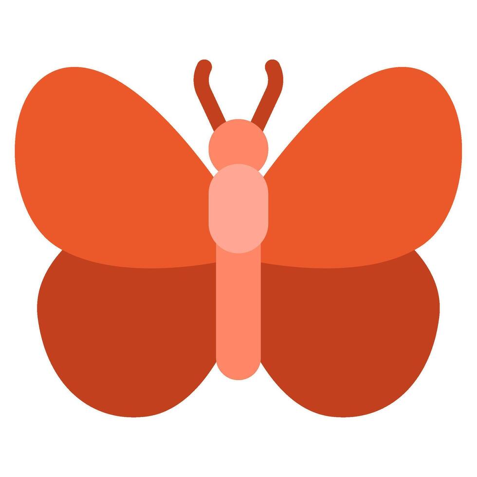 Butterfly Icon Spring, for uiux, web, app, infographic, etc vector