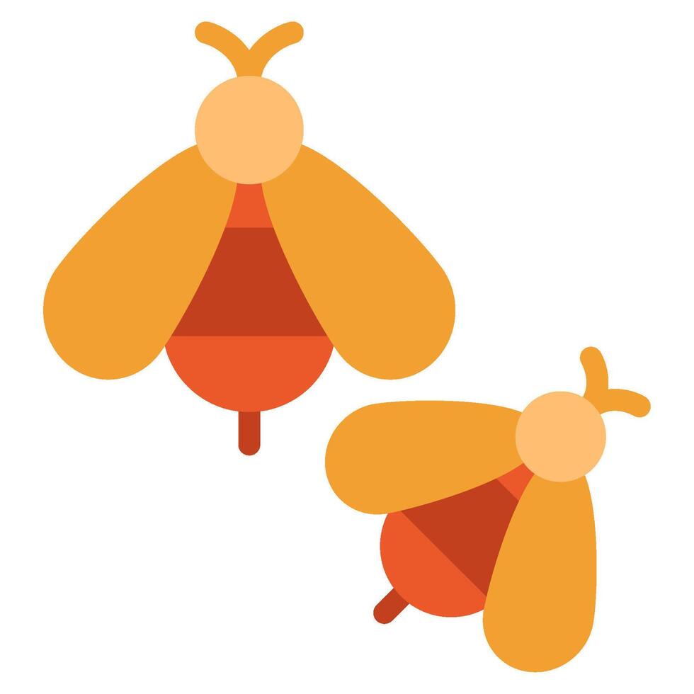 Bees Icon Spring, for uiux, web, app, infographic, etc vector