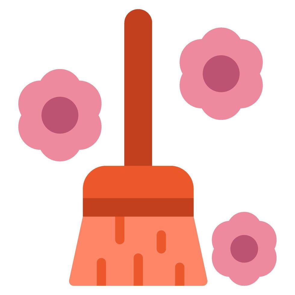 Spring Cleaning Icon Spring, for uiux, web, app, infographic, etc vector