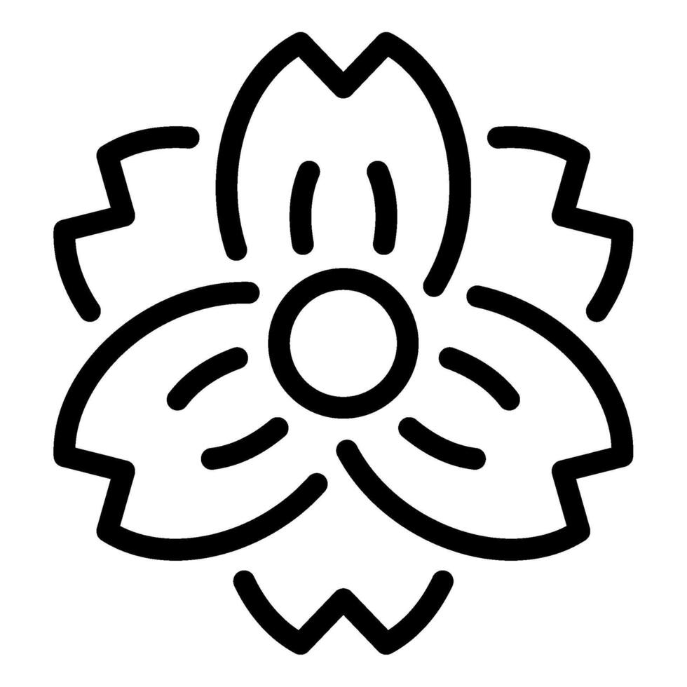Blossom Icon Spring, for uiux, web, app, infographic, etc vector