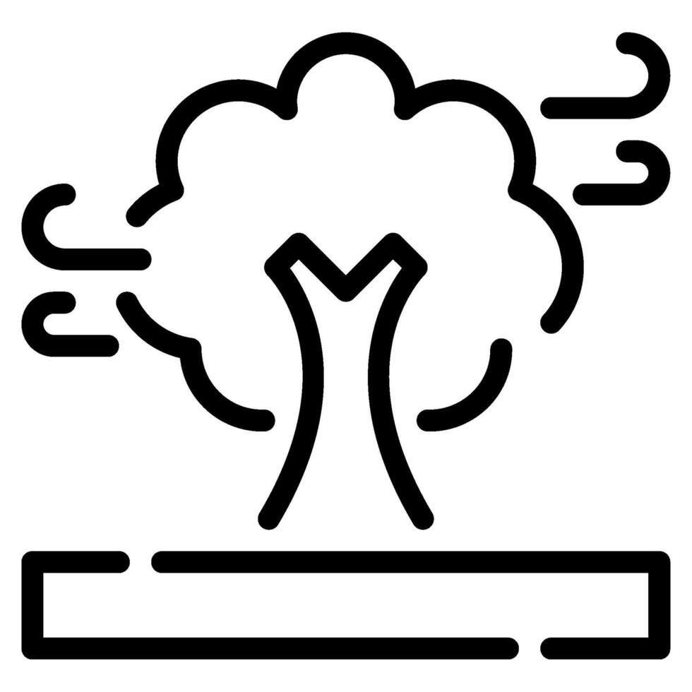 Fresco aire icono primavera, para uiux, web, aplicación, infografía, etc vector