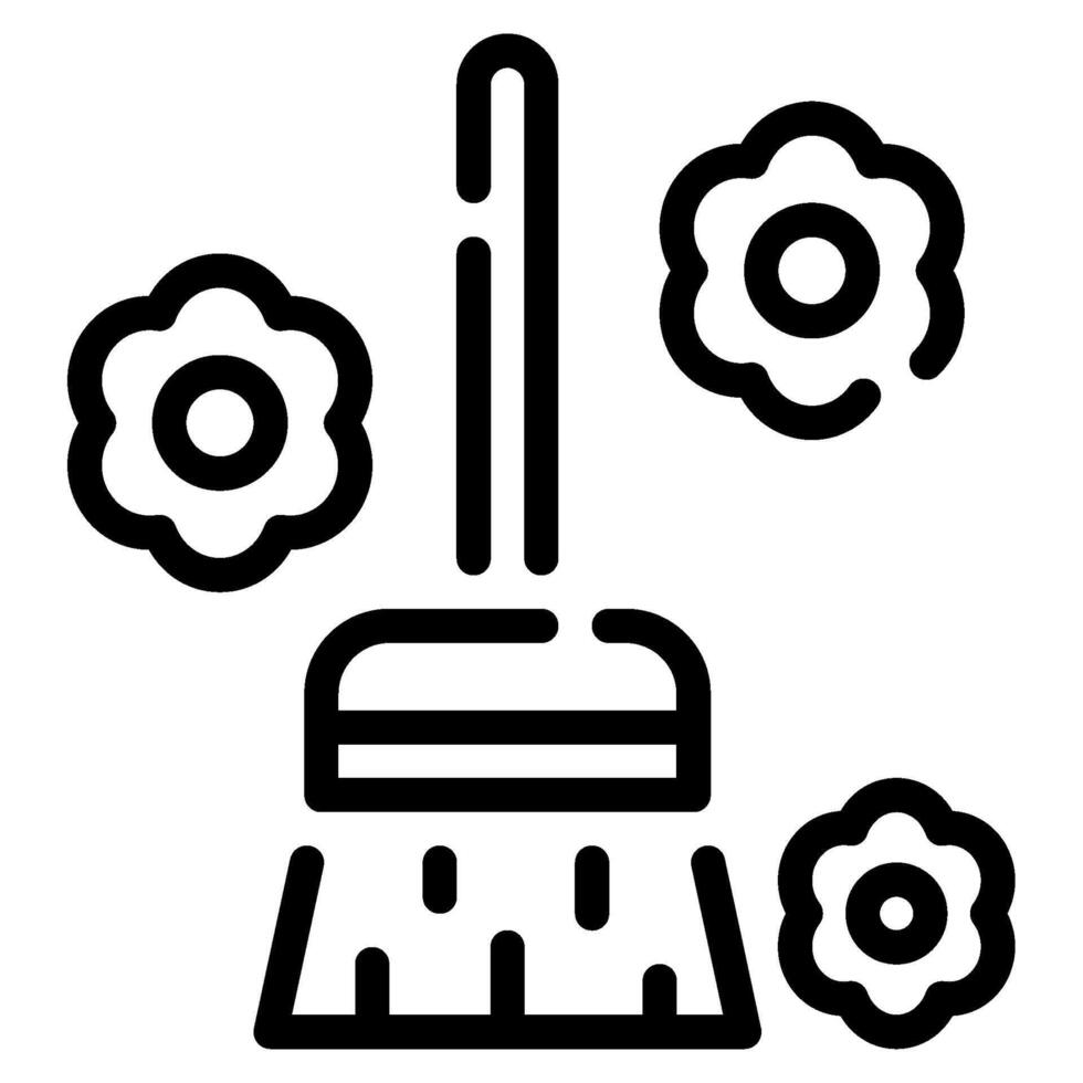 Spring Cleaning Icon Spring, for uiux, web, app, infographic, etc vector