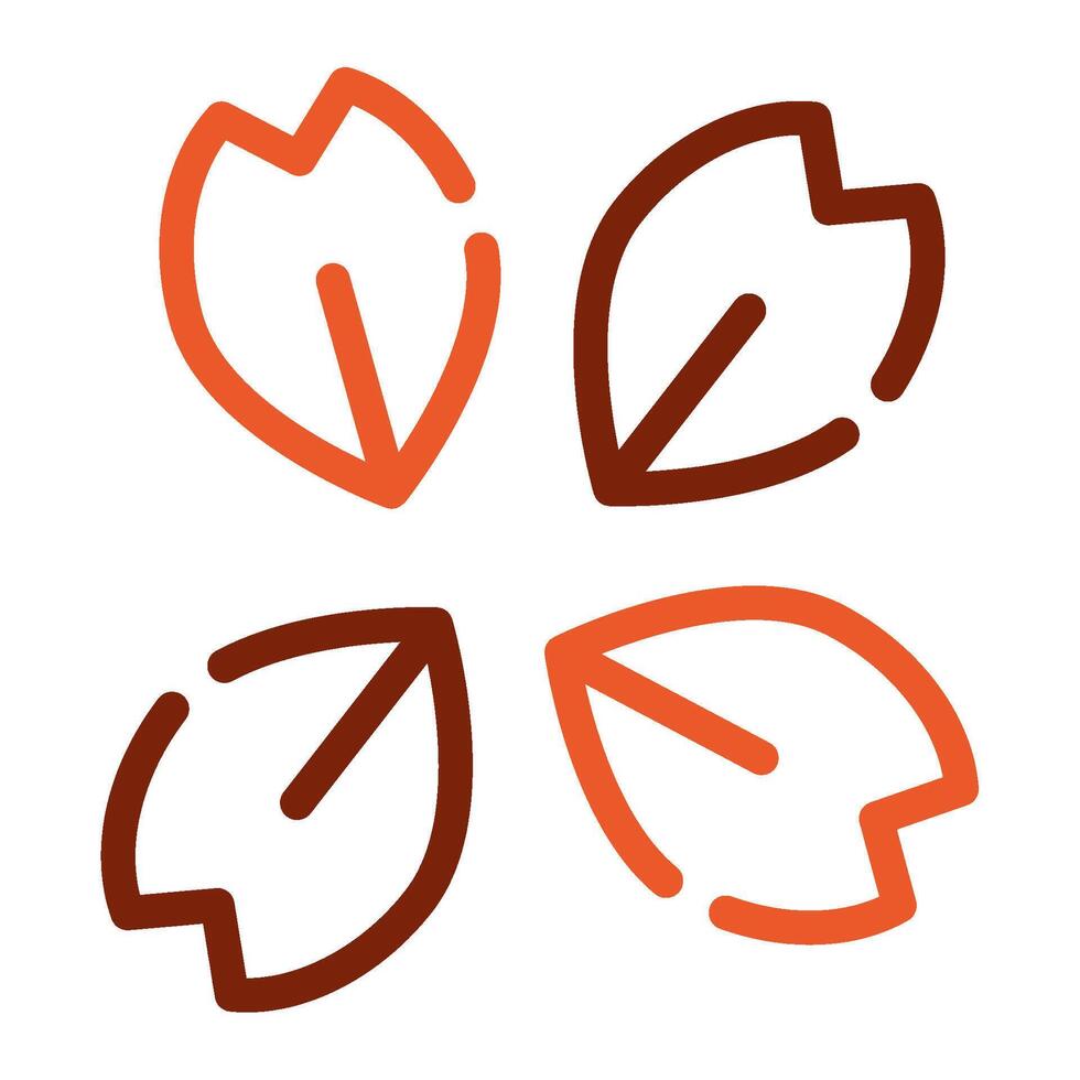 Petal Icon Spring, for uiux, web, app, infographic, etc vector