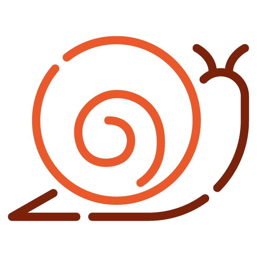 Snail Icon Spring, for uiux, web, app, infographic, etc vector