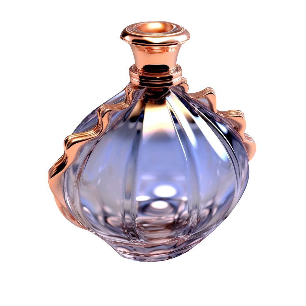 Perfume bottles isolated on background png