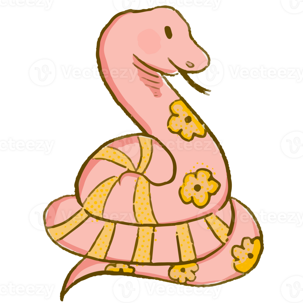 2025 the Chinese New Year of the Snake 38280775 PNG