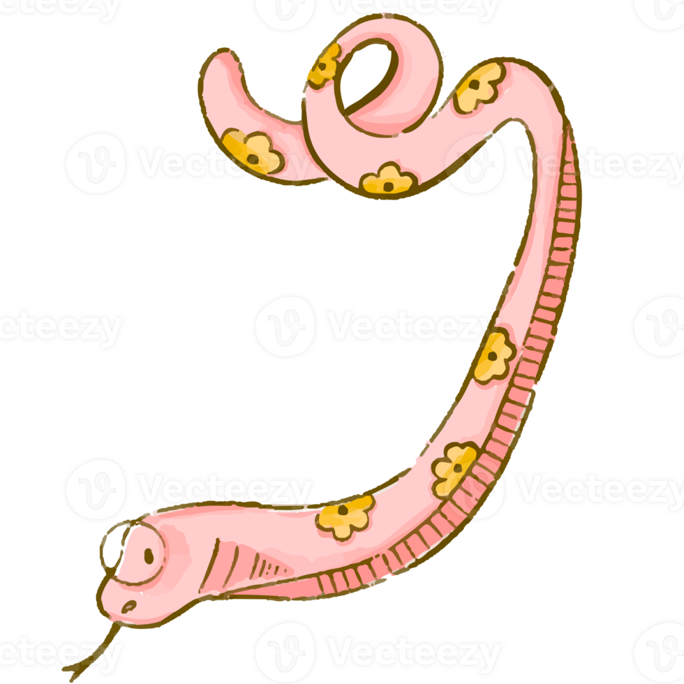 Welcoming 2025 the Chinese New Year of the Snake 38280794 PNG
