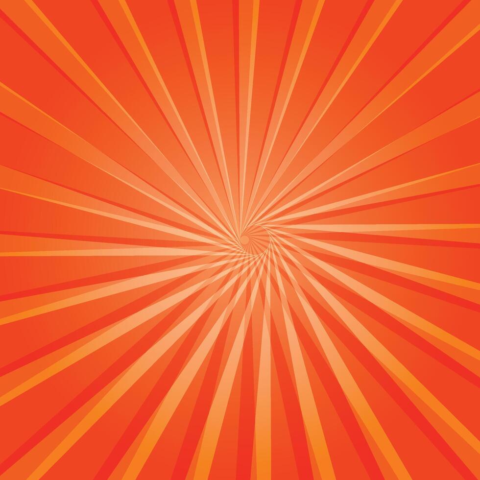 Red hot sun burst radiant abstract background design vector