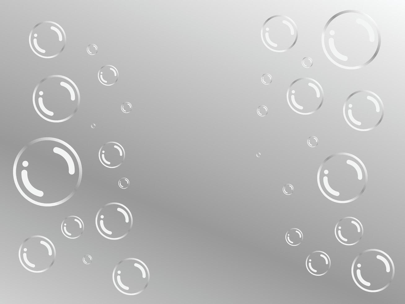 Realistic bubble vector