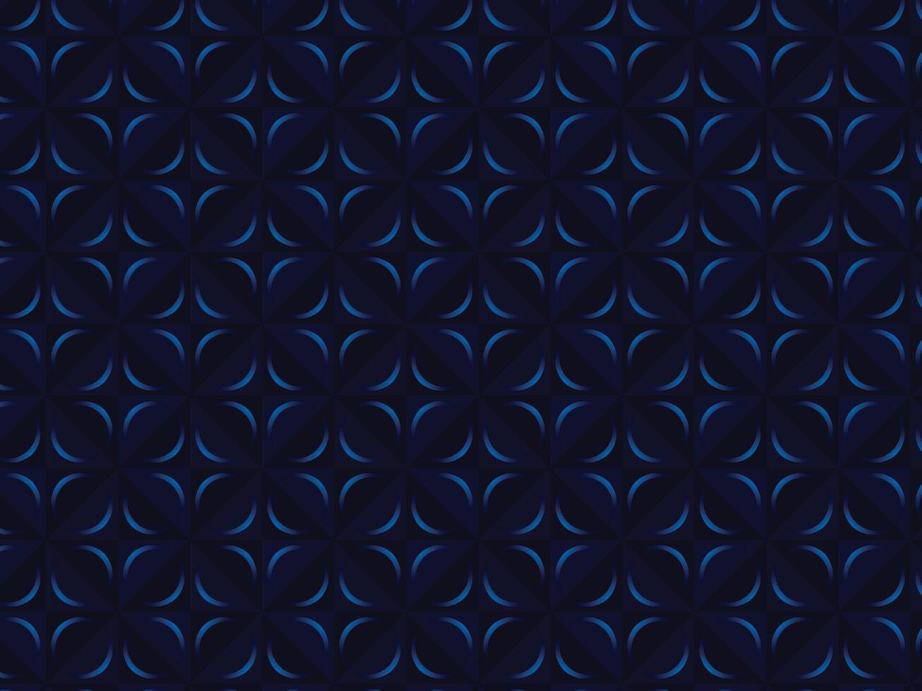 Abstract blue geometric seamless pattern background vector