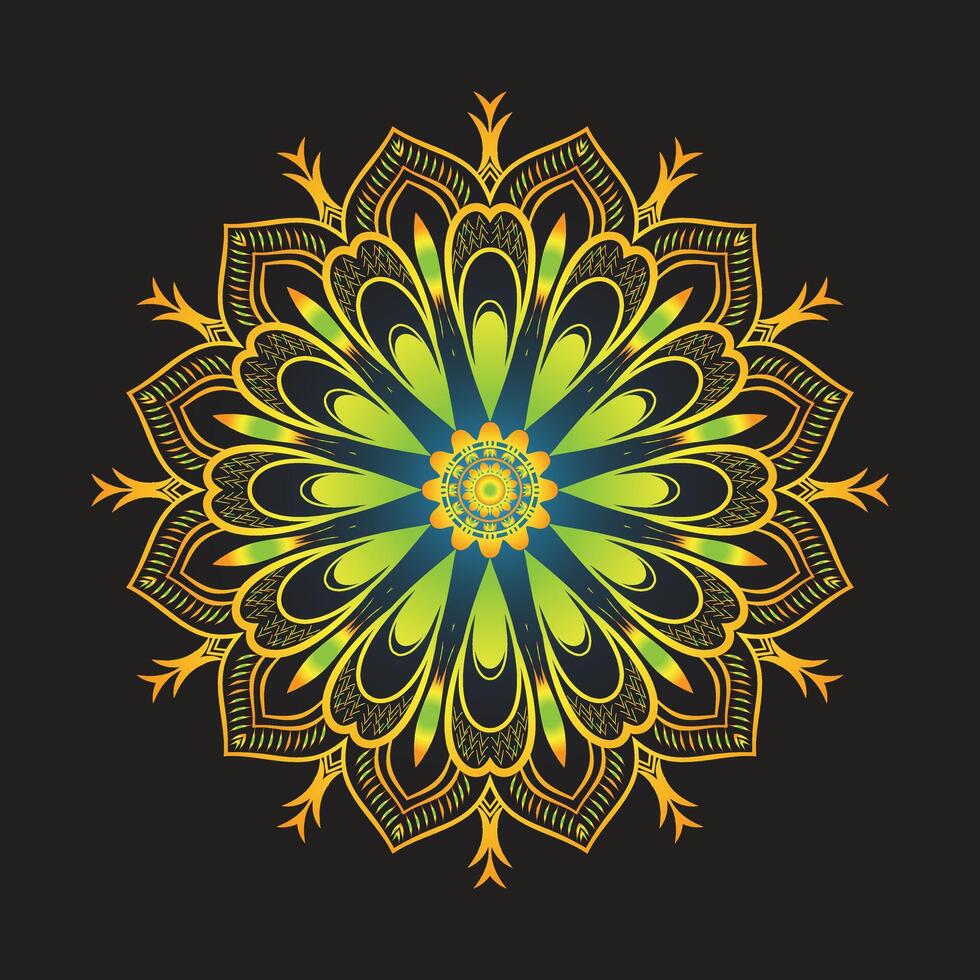 Mandala Background Design vector