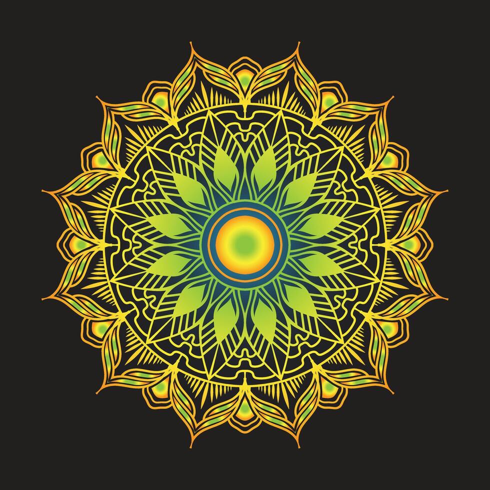 Mandala Background Design vector