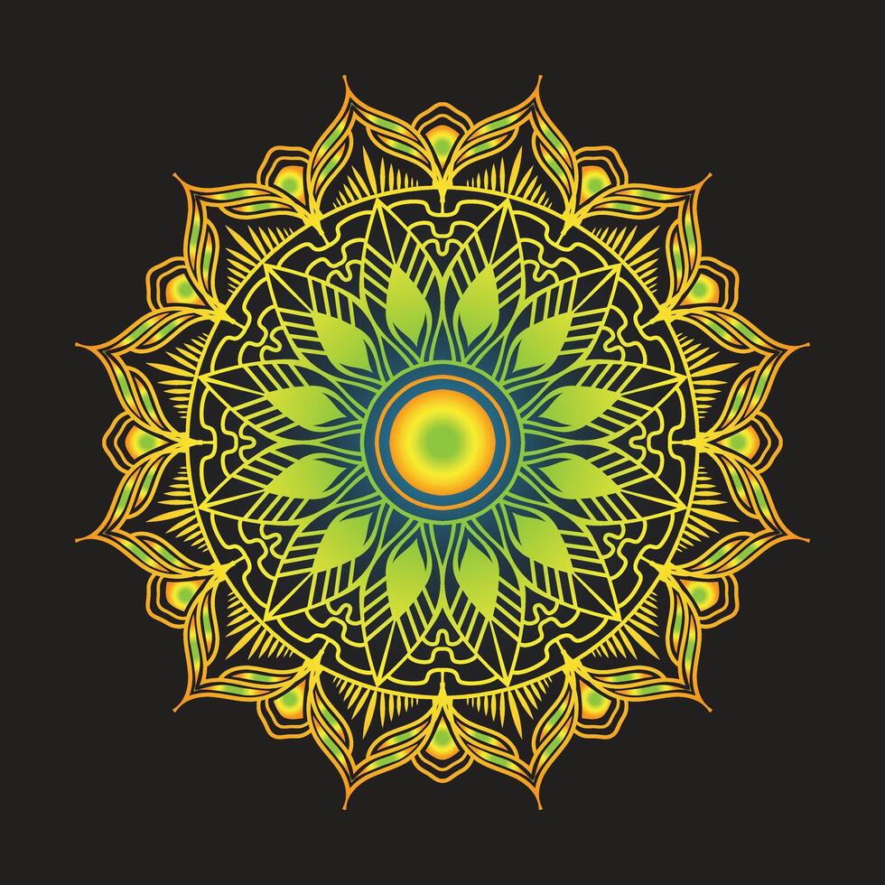 Mandala Background Design vector