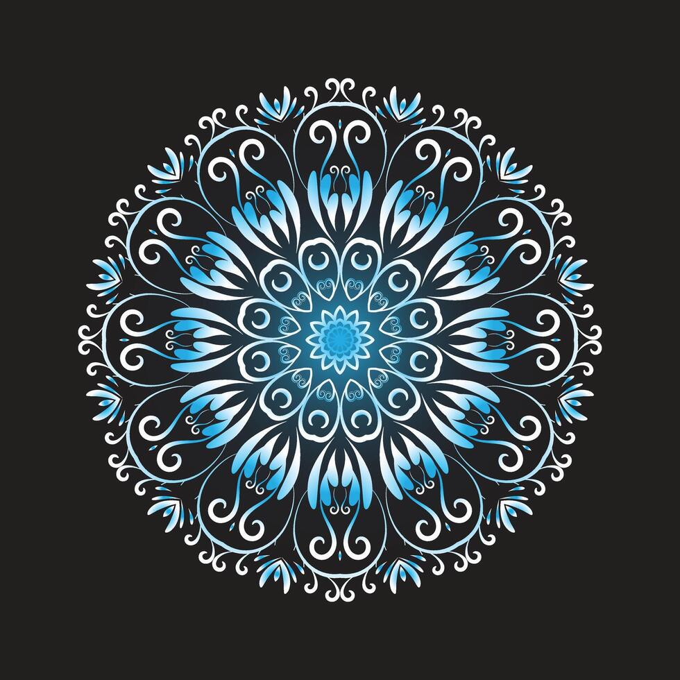 diseño de fondo de mandala vector