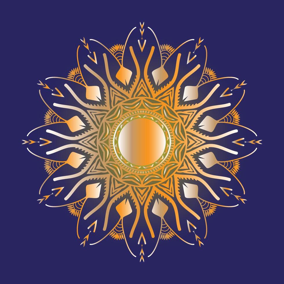 diseño de fondo de mandala vector