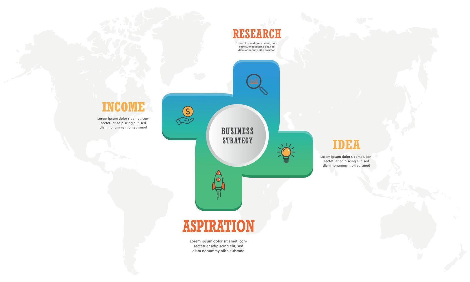 Ribbon-Star icons timelines, gradient infographics. Some of chart, graph, processes. Vector business template for presentation.