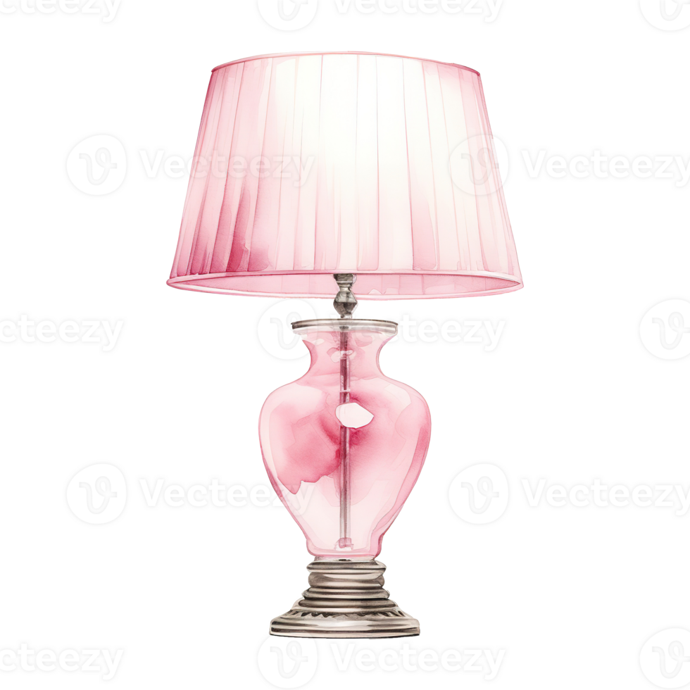 AI generated Glowing Romance Valentine Lamp - Charming Illumination for Heartfelt Celebrations png