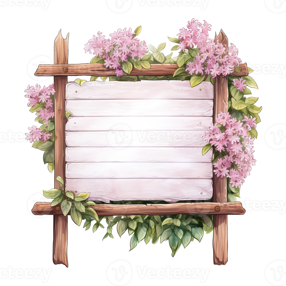 AI generated Heartwarming Craftsmanship Valentine's Day Wood Signs - Unique Wooden Signs Expressing Love png