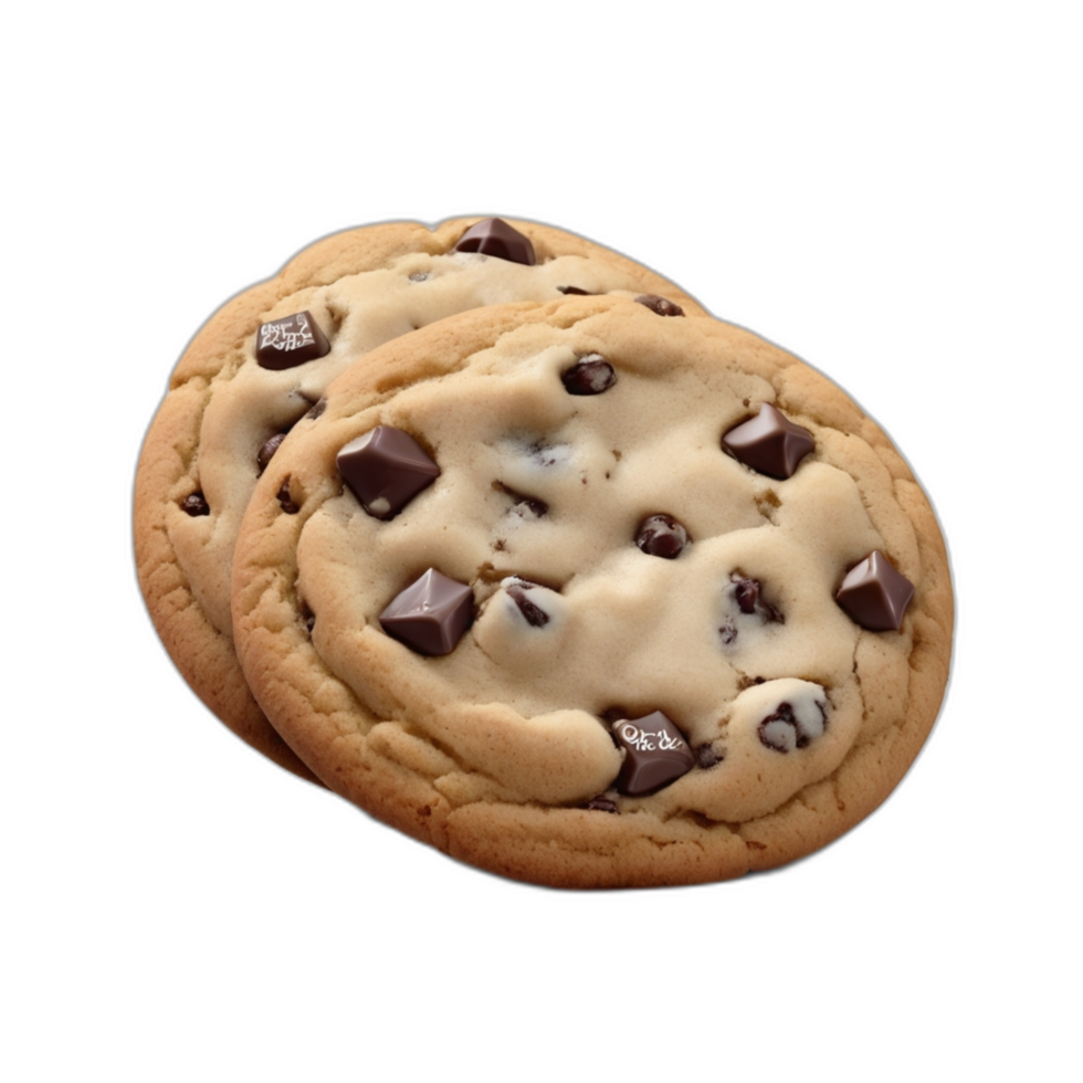 Schokolade Chip Plätzchen auf transparent Hintergrund 38284483 PNG