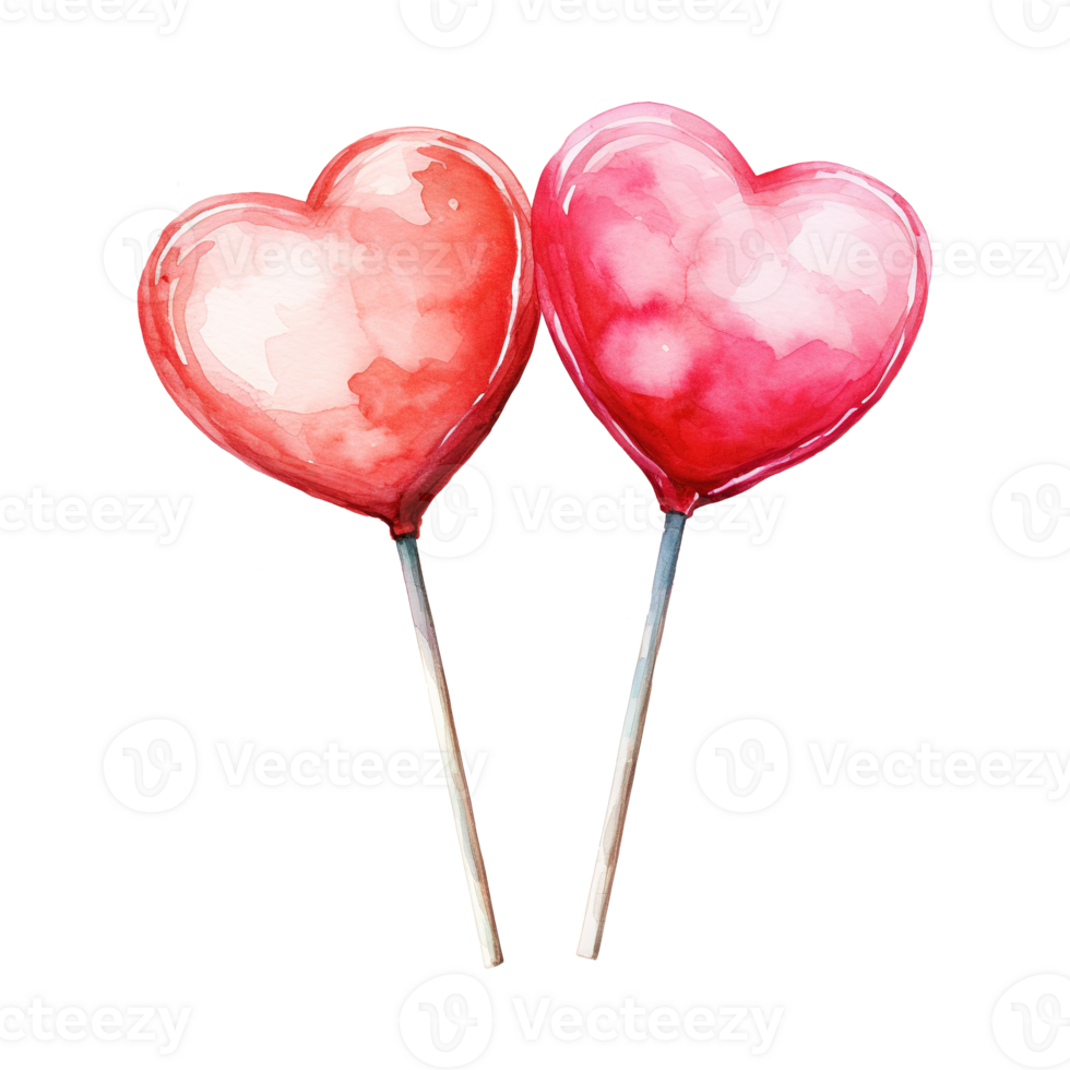 AI generated Sweet Love Symphony Valentine Candy - Tempting Sugary Delights for a Romantic Celebration png
