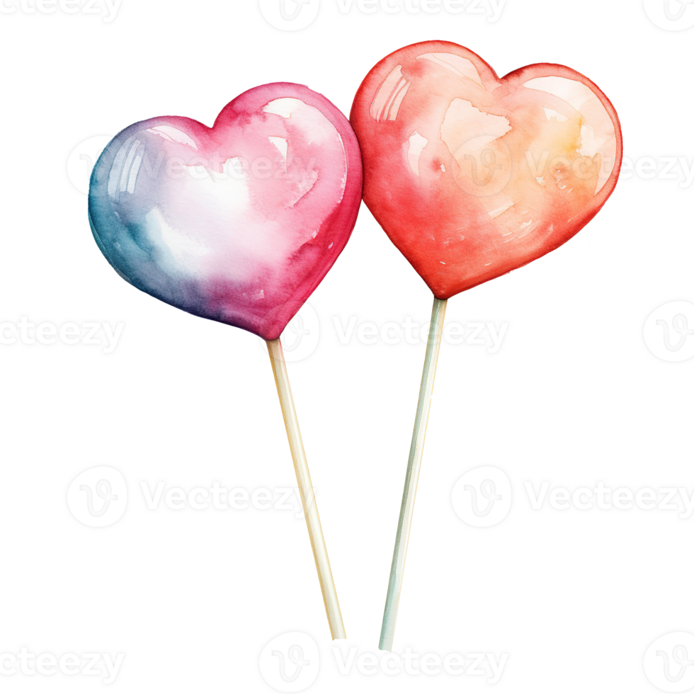 AI generated Sweet Love Symphony Valentine Candy - Tempting Sugary Delights for a Romantic Celebration png