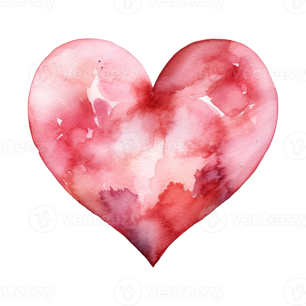 AI generated Capturing Love in Pink Valentine Heart - A Romantic Celebration of Affection and Happiness png
