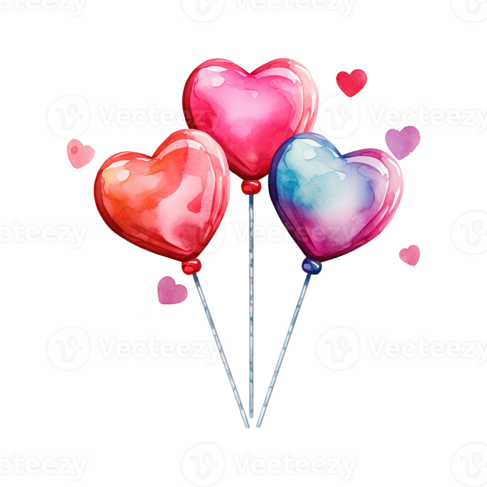 AI generated Sweet Love Symphony Valentine Candy - Tempting Sugary Delights for a Romantic Celebration png