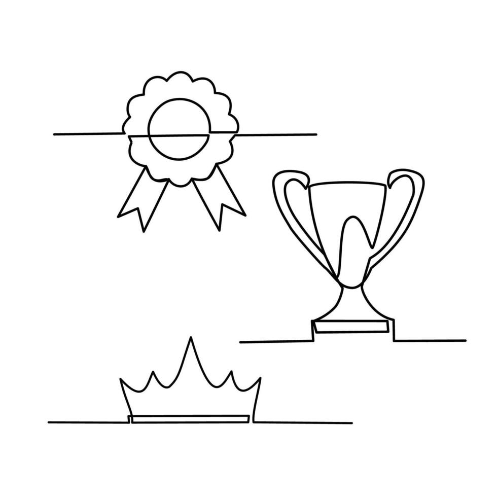 Awards vector illustration