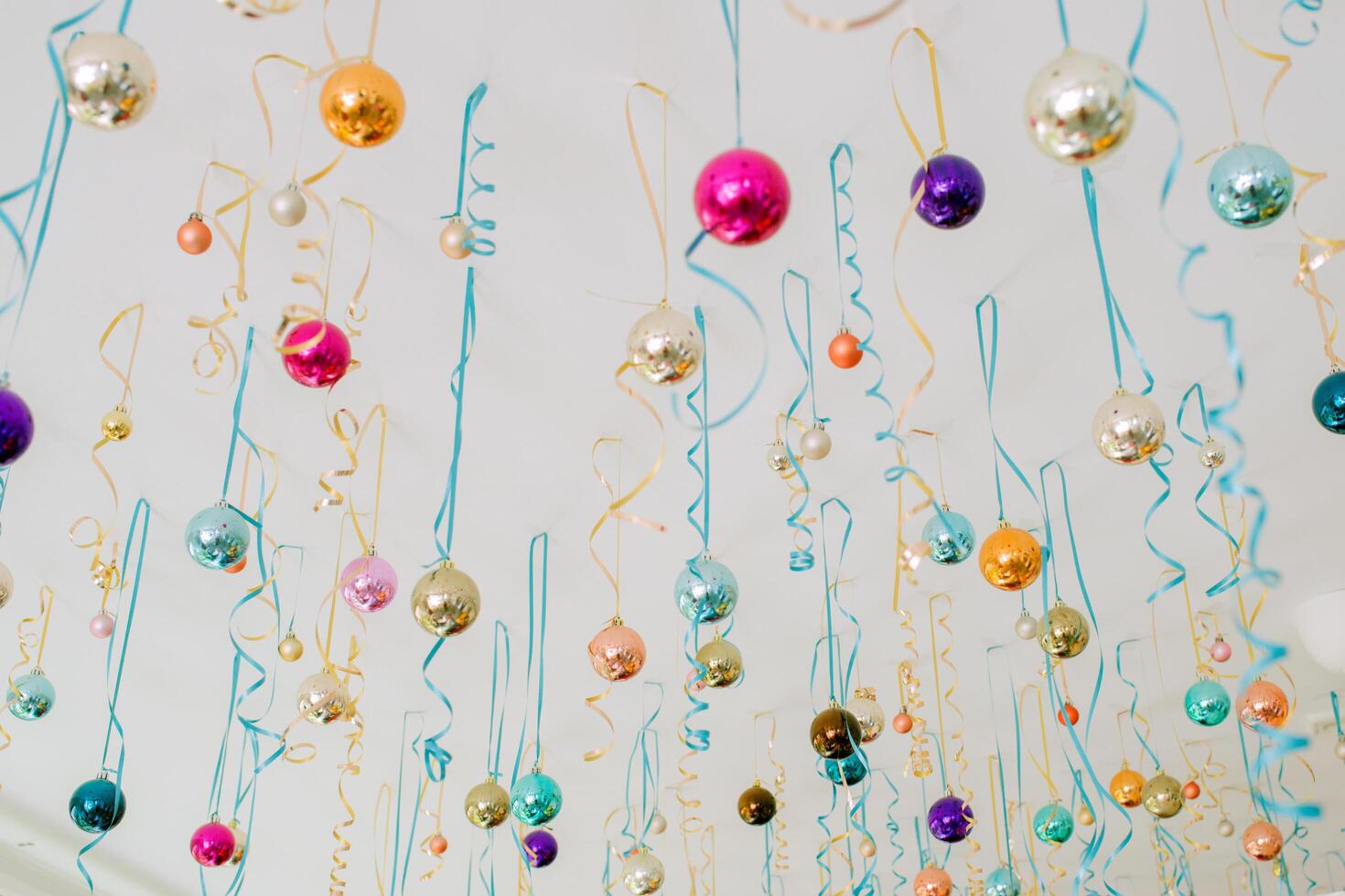 Colorful background for a party photo