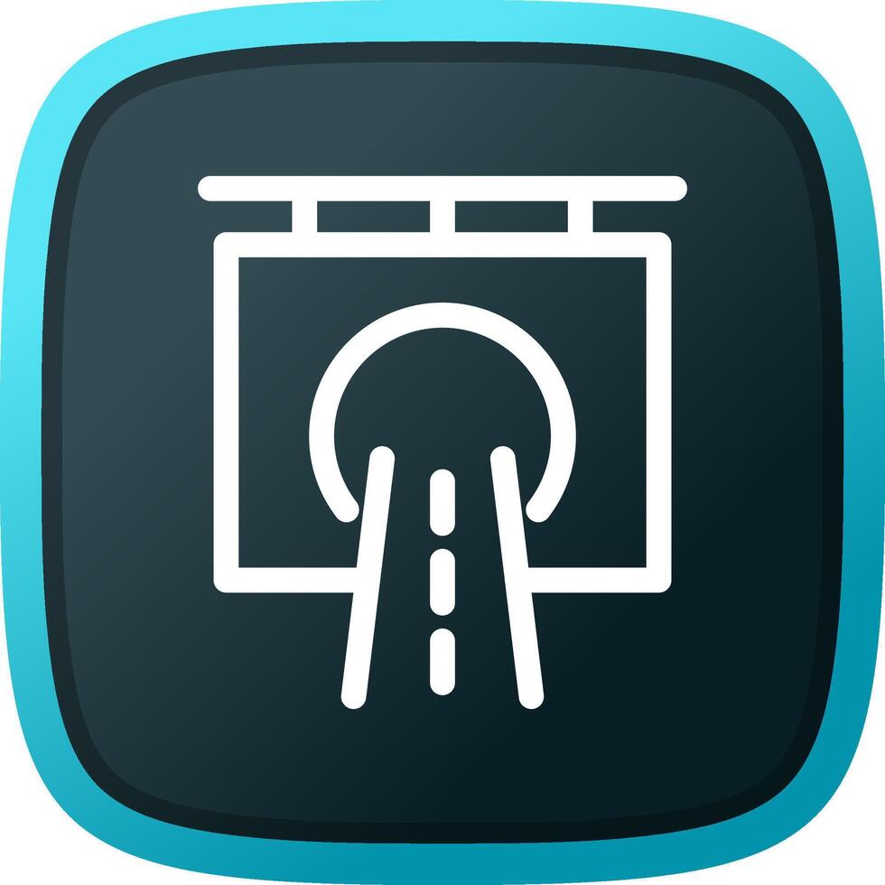 Tunnel Creative Icon Design vector
