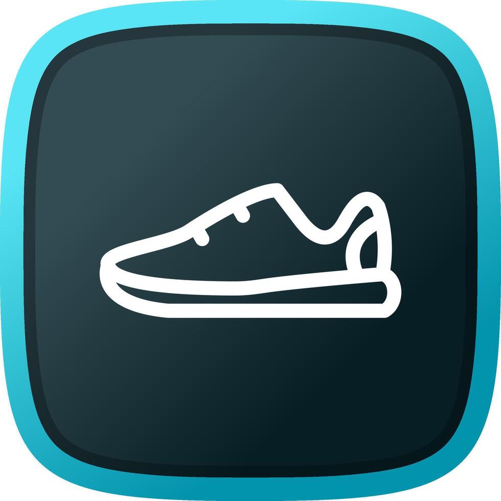 Sneakers Creative Icon Design vector