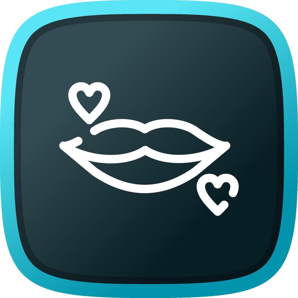 Lips Creative Icon Design vector