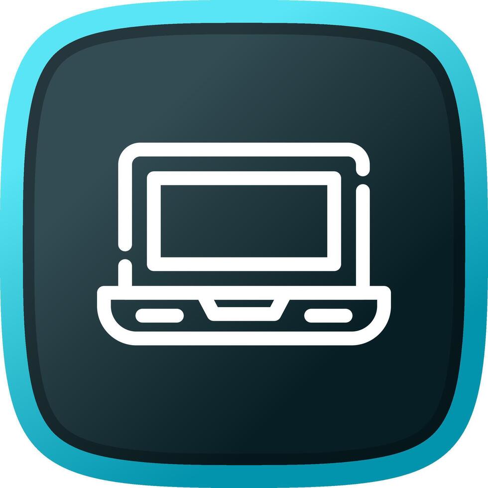 Laptop Creative Icon Design vector