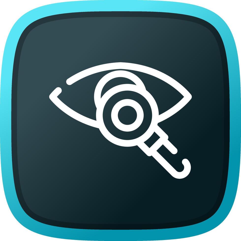 Eye Test Creative Icon Design vector