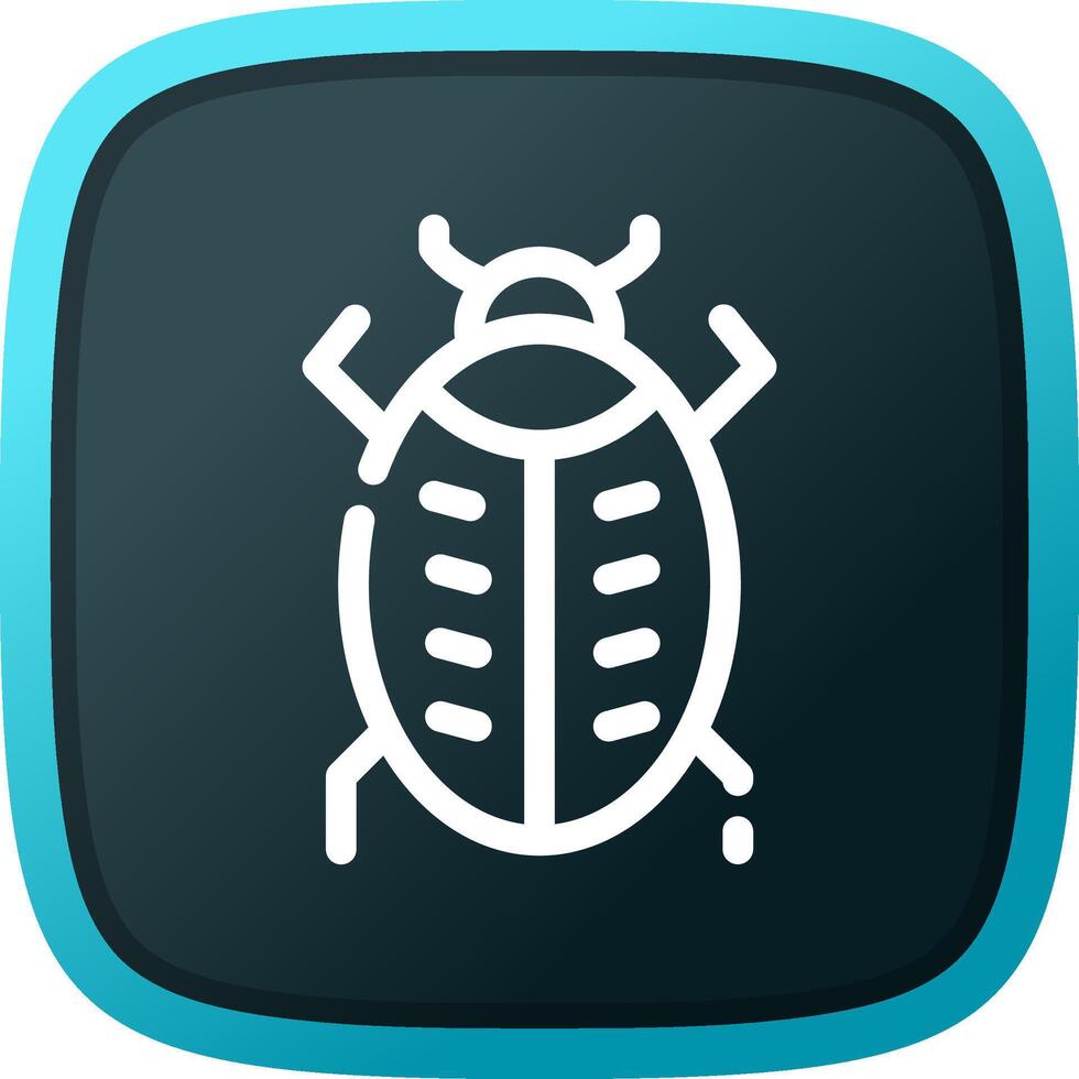Bug Creative Icon Design vector