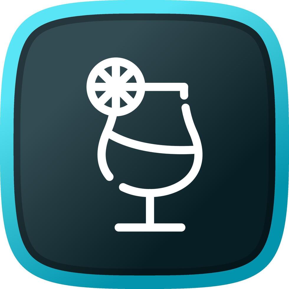 Martini Creative Icon Design vector