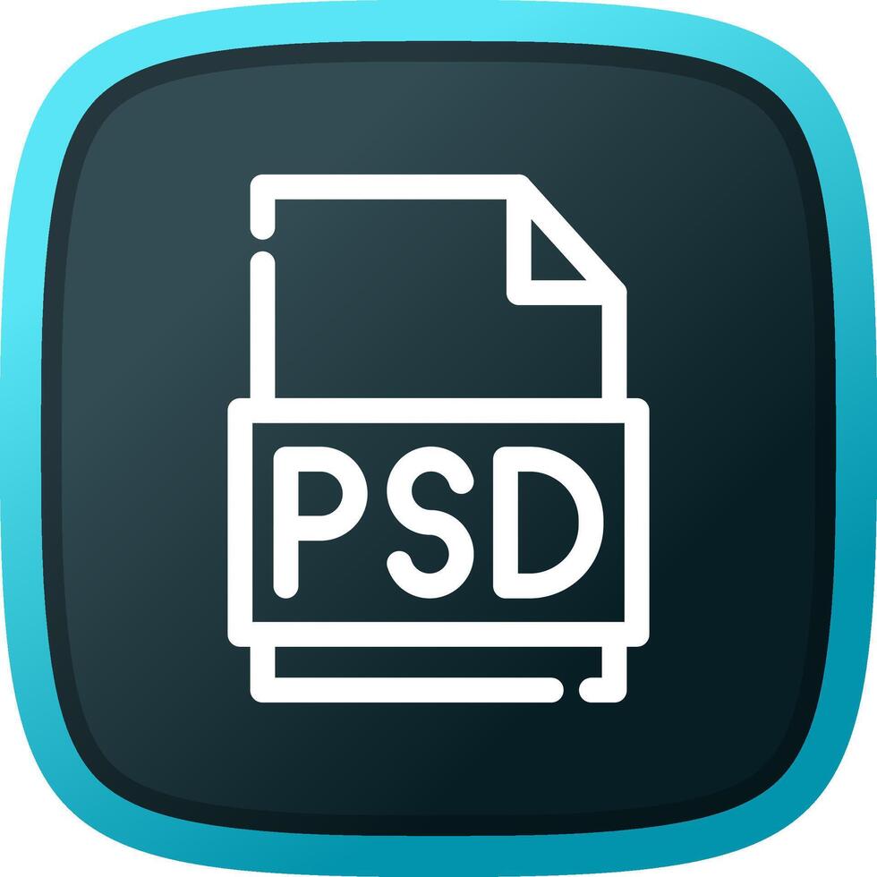 diseño de icono creativo de archivo psd vector