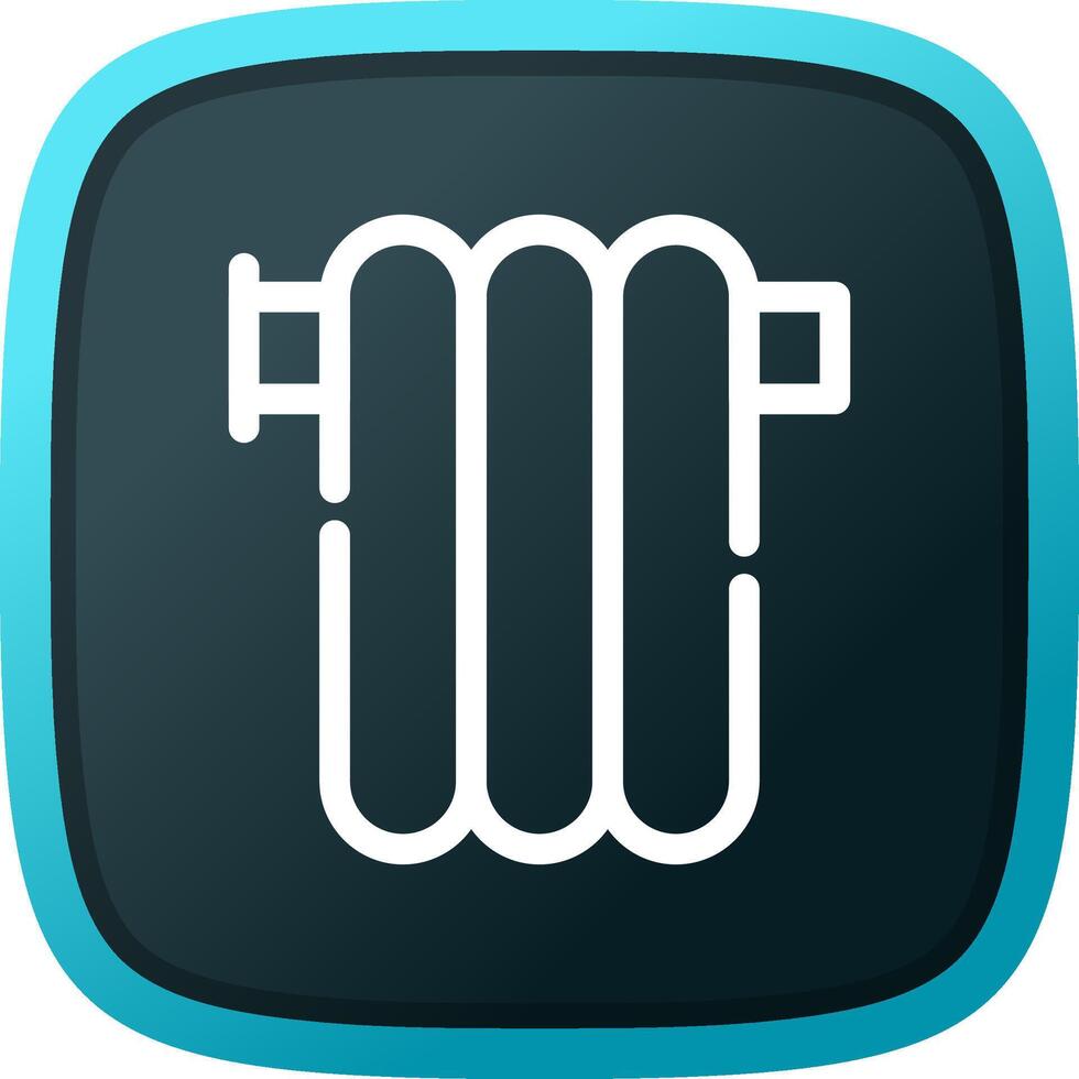 Radiator Creative Icon Design vector