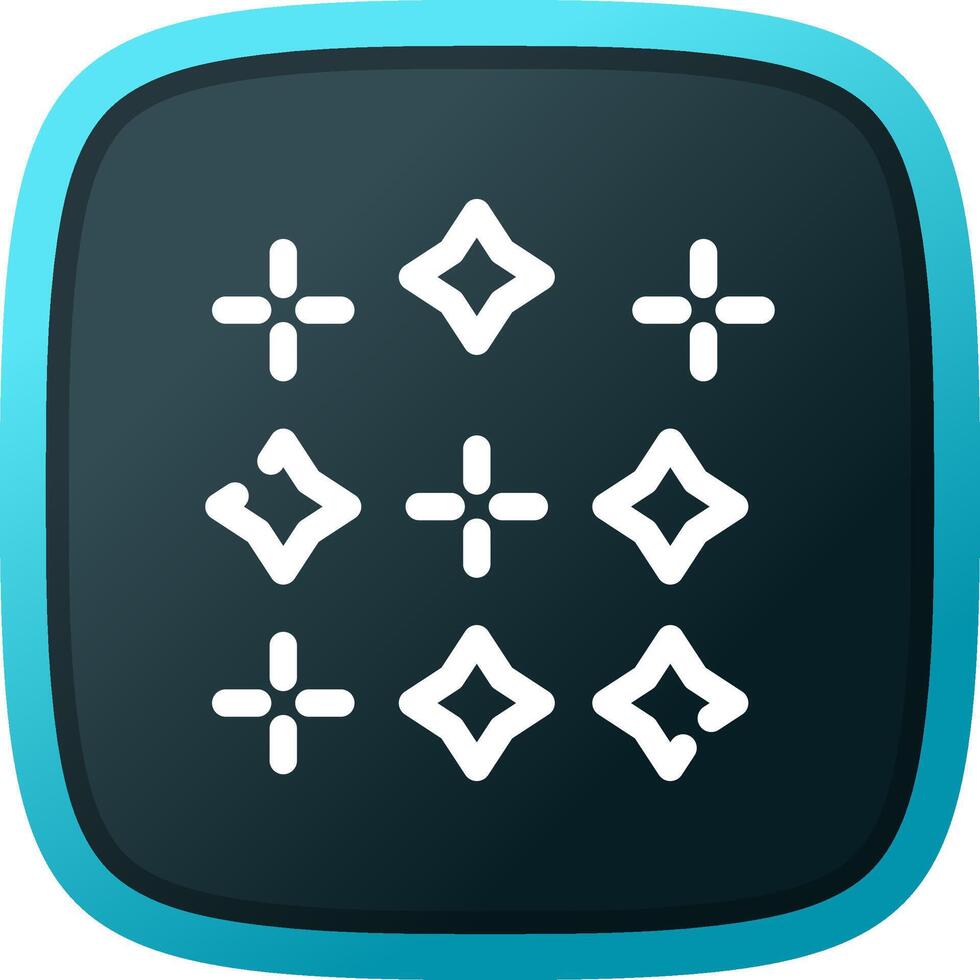 Shine Creative Icon Design vector