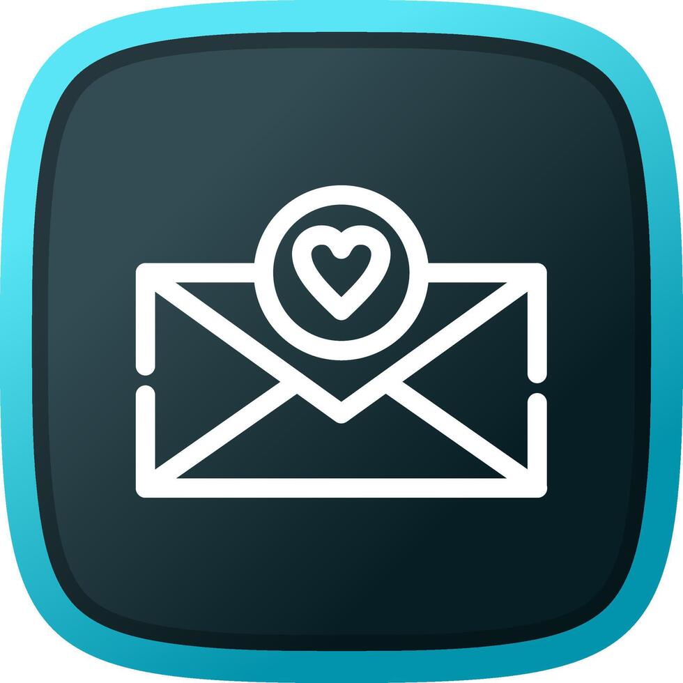 Love Letter Creative Icon Design vector